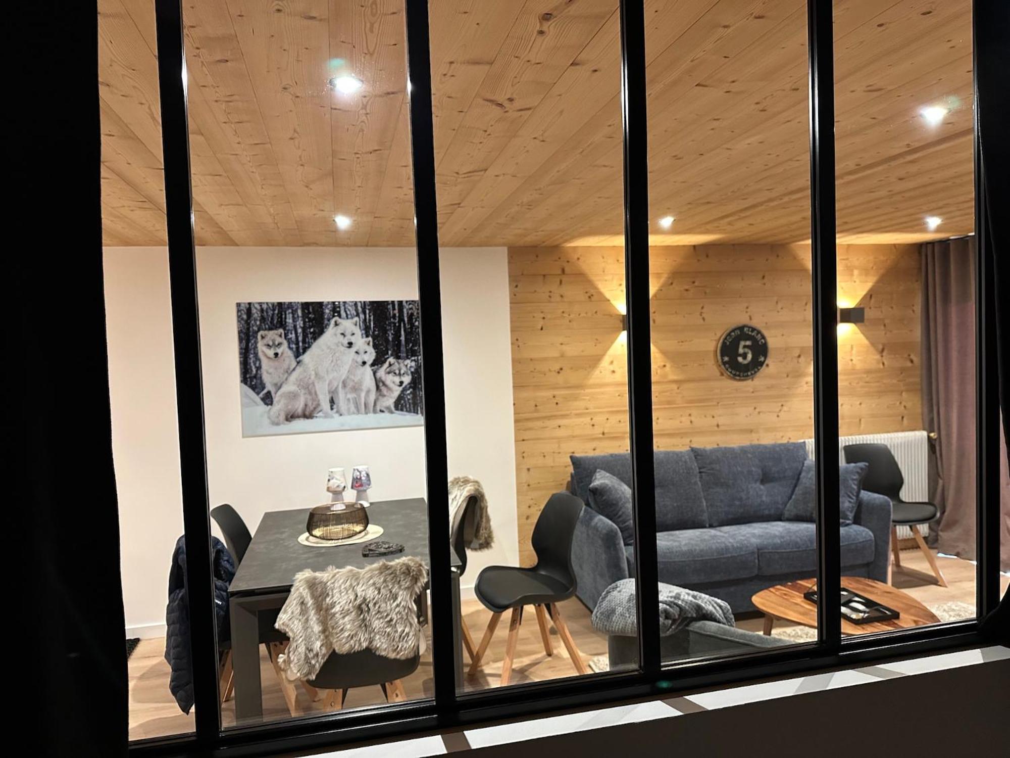 Les Loups Blancs Courchevel Exterior foto